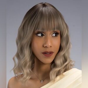 Blonde Ombre Beach Wave Wig